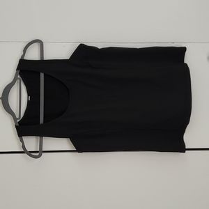 Lululemon black tank top with cut out
